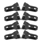 8pcs Black Door Hinge Covers for 2018+ Jeep Wrangler JL 2/4 Door Accessories