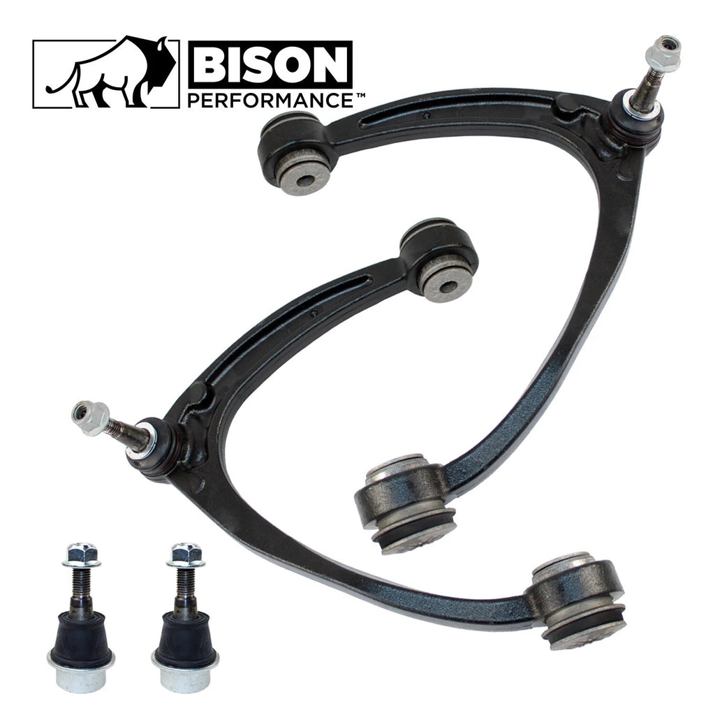 4pc Front Upper Control Arm Lower Ball Joint Kit for Chevy GMC