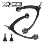 4pc Front Upper Control Arm Lower Ball Joint Kit for Chevy GMC