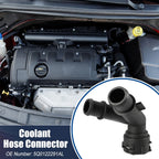 2X Radiator Coolant Pipe Hose Flange 5Q0122291AL for Volkswagen Golf (2015–2021)