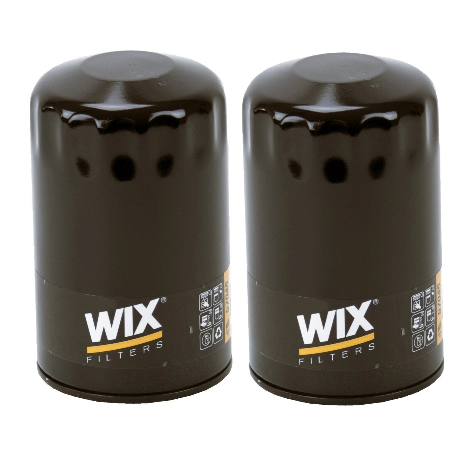 2X Wix Engine Motor Oil Filters for Dodge Jeep Mitsubishi Ram 3.7L (2002–2023)