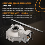 Complete Rear Differential & Axle Shaft for Honda TRX300 Fourtrax 300 (1992–2000)