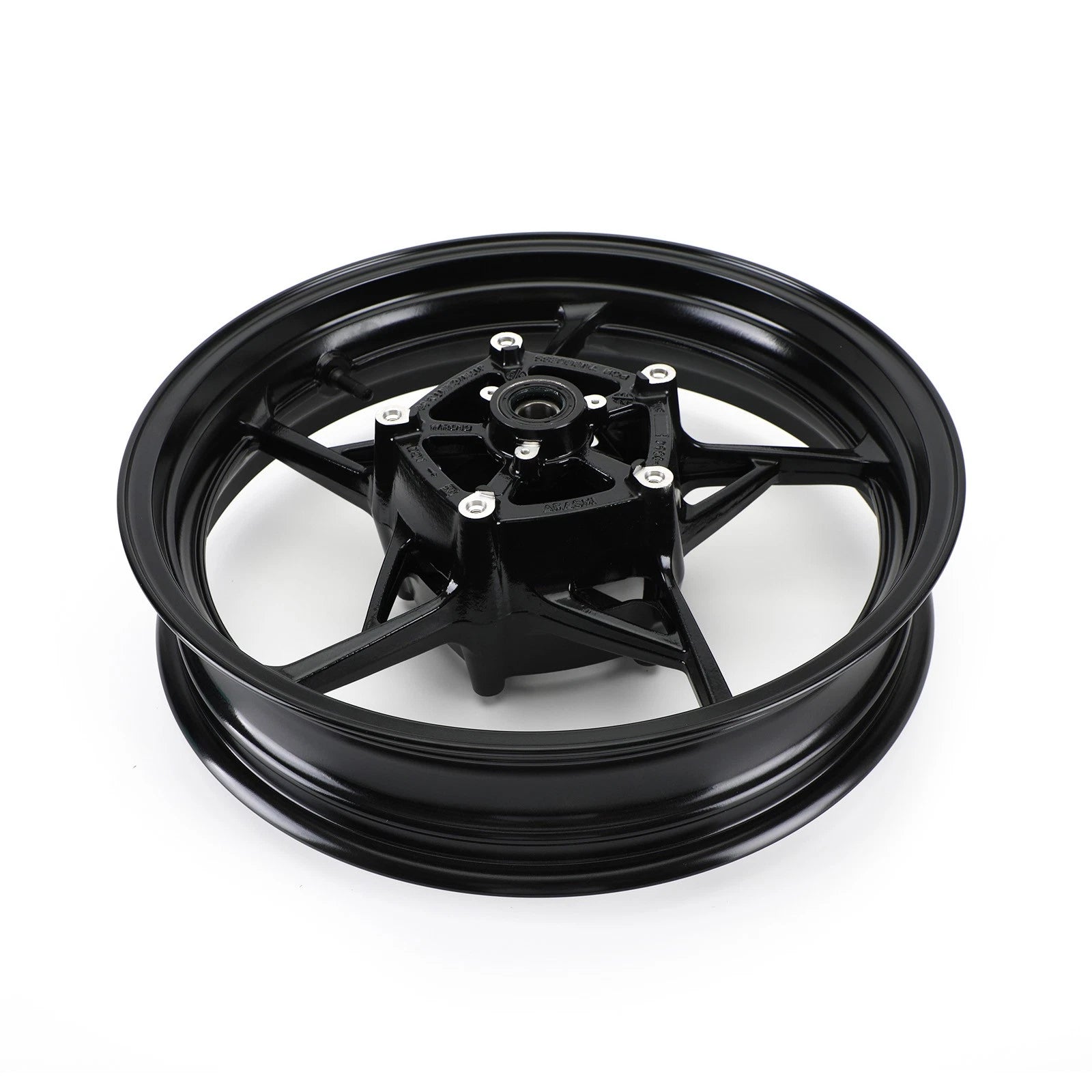 Black Front Wheel Rim for Kawasaki EX650 Ninja 650 Z650 Z900 (2017–2020)