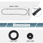 Set of 2 Valve Cover Gasket VS50607R for Acura MDX 3.5L V6 (2003–2006)