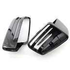 Gloss Black Rearview Mirror Covers for Mercedes Benz E/C/S W212 W204 W221 (N/A)