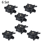 Set of 6 Fuel Pump Parts for B&S 491922, 808656, Kohler 24 393 16-S, 24 393 04-S
