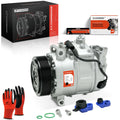 A/C Compressor with Clutch for BMW 535i E60 F10 (2008–2010)