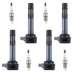 4X Ignition Coils & Spark Plugs for Acura EL 1.7L (2001–2005) UF400