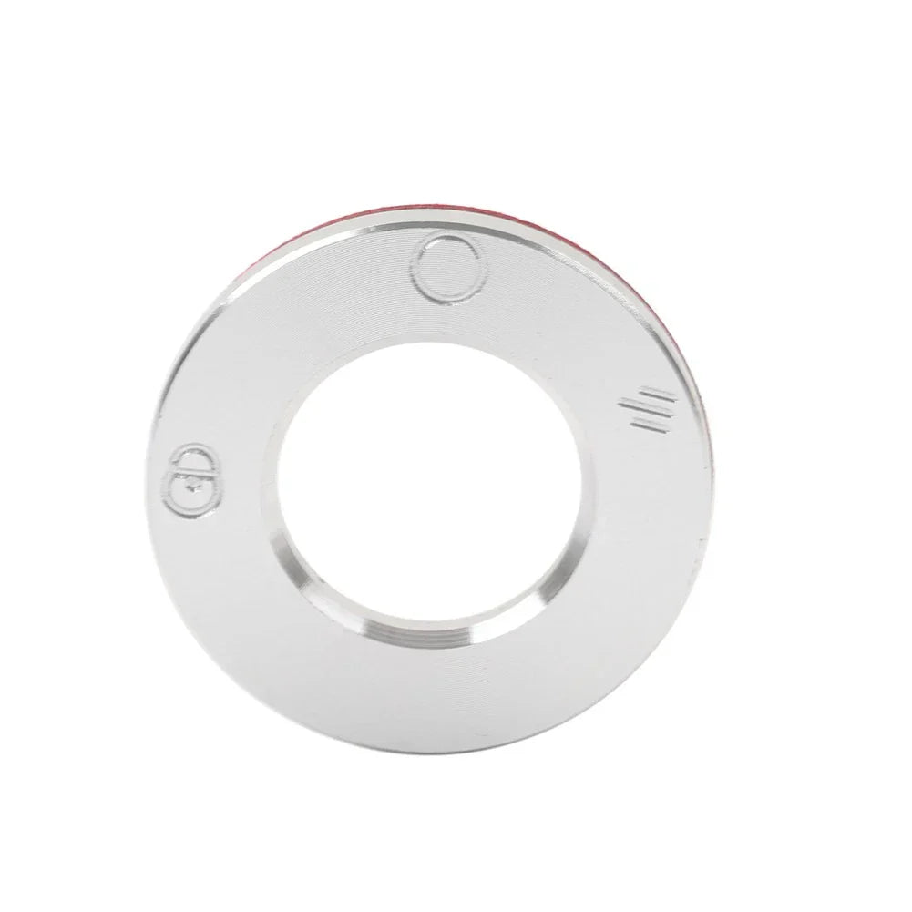 Ignition Switch Lock Trim Ring Cover Silver for Vespa LX LXV S ET4 GTS GTV (2006-2023)
