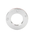 Ignition Switch Lock Trim Ring Cover Silver for Vespa LX LXV S ET4 GTS GTV (2006-2023)