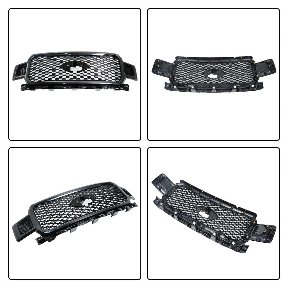 Front Radiator Grille Assembly for Ford F-150 (2018â2020) Shadow Black
