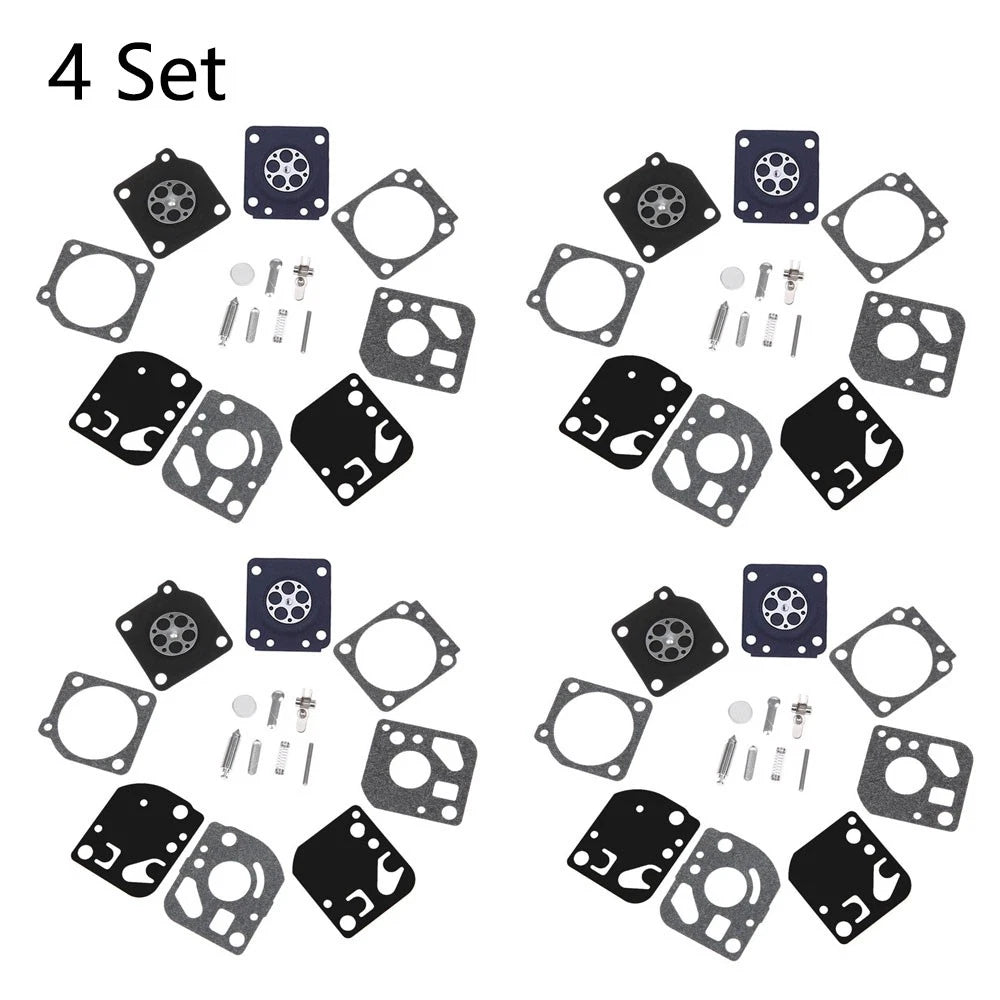 Set of 4 Carburetor Diaphragm Gasket Kit for ZAMA RB-29 RB29 C1U