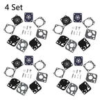 Set of 4 Carburetor Diaphragm Gasket Kit for ZAMA RB-29 RB29 C1U