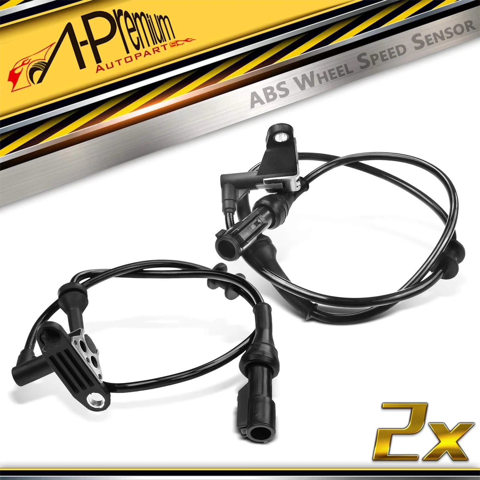 2X Rear ABS Wheel Speed Sensor for Ford Explorer Mercury Mountaineer (2002–2010)