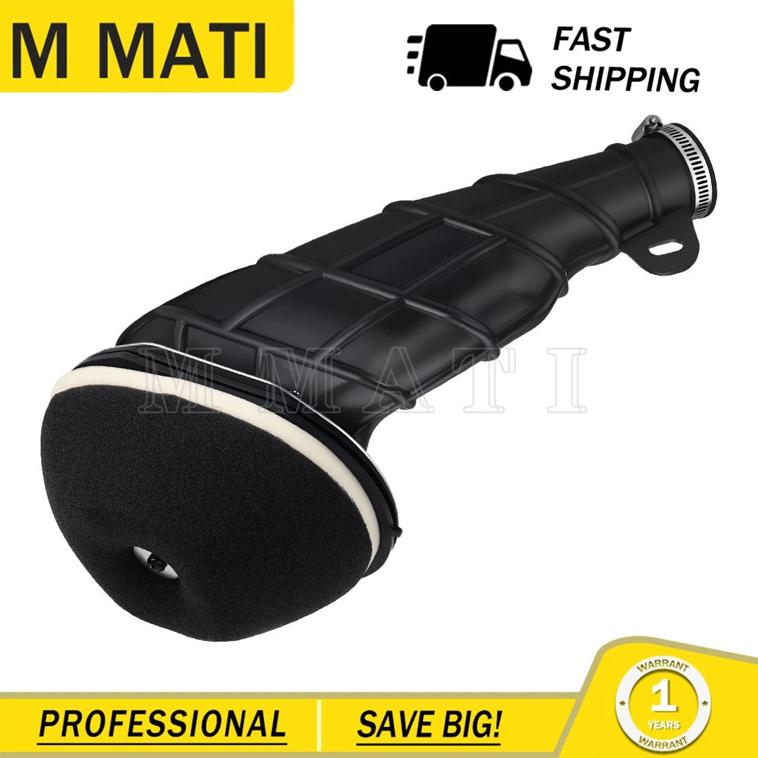 Intake Duct Tube Boot Basket w/ Air Filter Kit for Yamaha Blaster 200 (1988–2006)