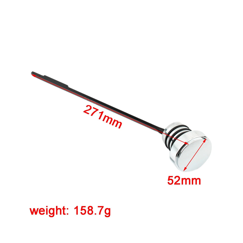 Oil Dipstick Tank Cap Plug for Harley Davidson Dyna FXD FXDX FXDL (1999–2005)