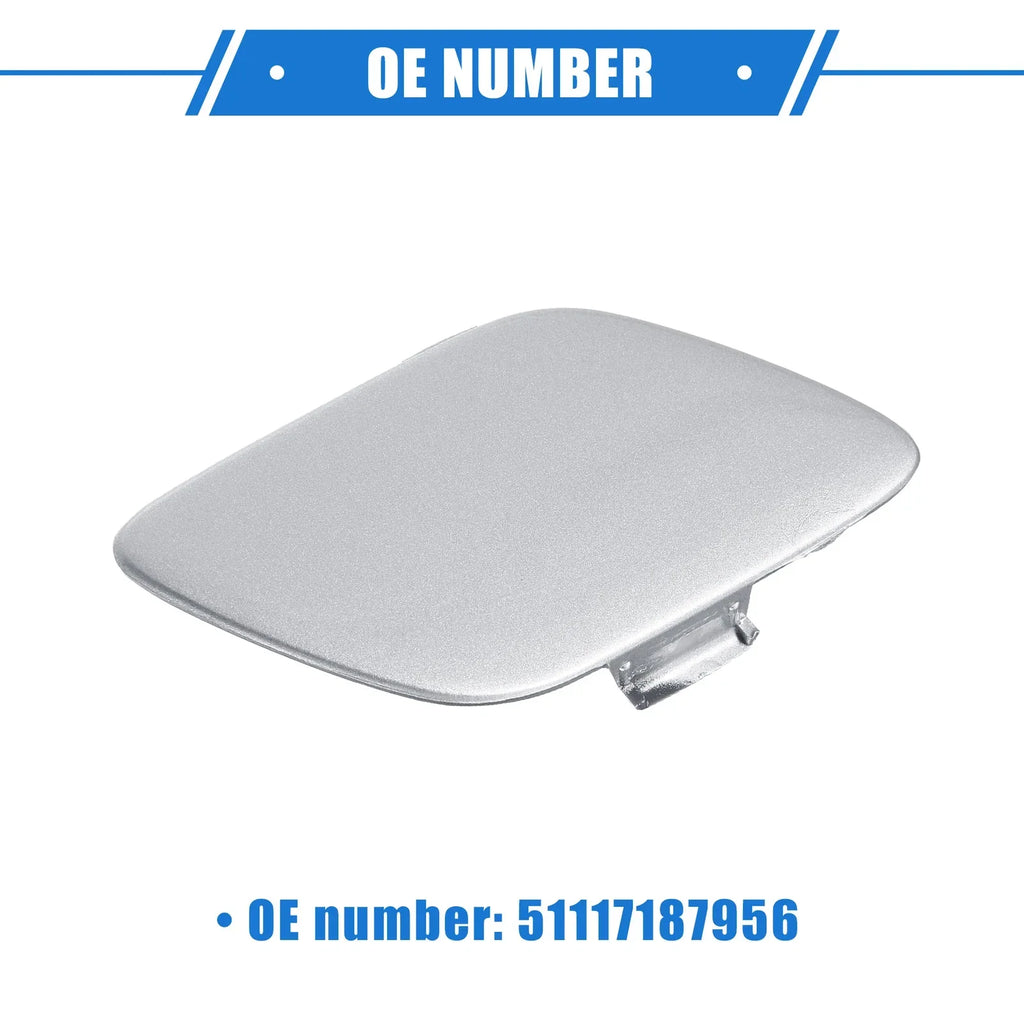 Tow Hook Covers Front Right Silver Tone for BMW E92 E93 (2007 - 2010)