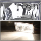 Clear Lens Bumper Fog Lights for Silverado Tahoe Suburban (2007–2015)