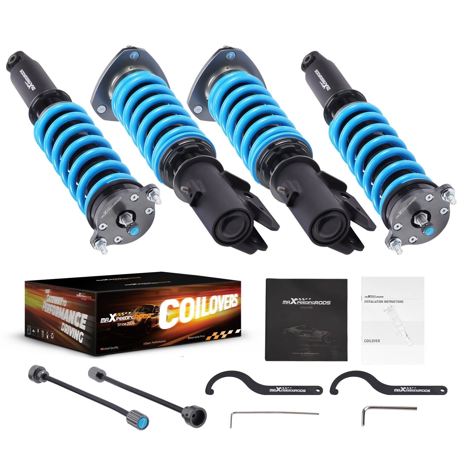 24 Way Damper Coilovers Struts for Mitsubishi Lancer Evolution X (2008–2016)