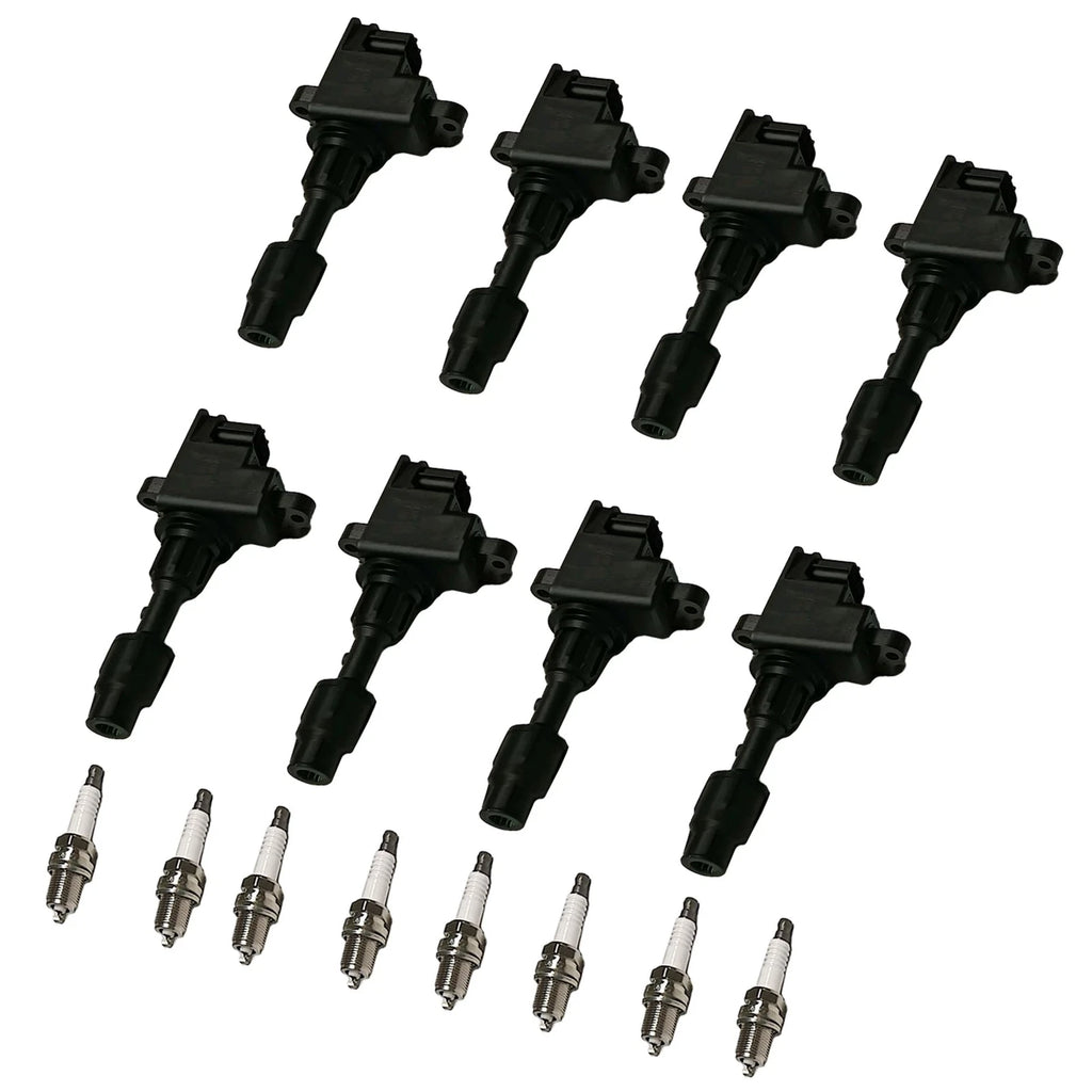 8X Ignition Coil & Iridium Spark Plug for Infiniti Q45 (1997-2001)