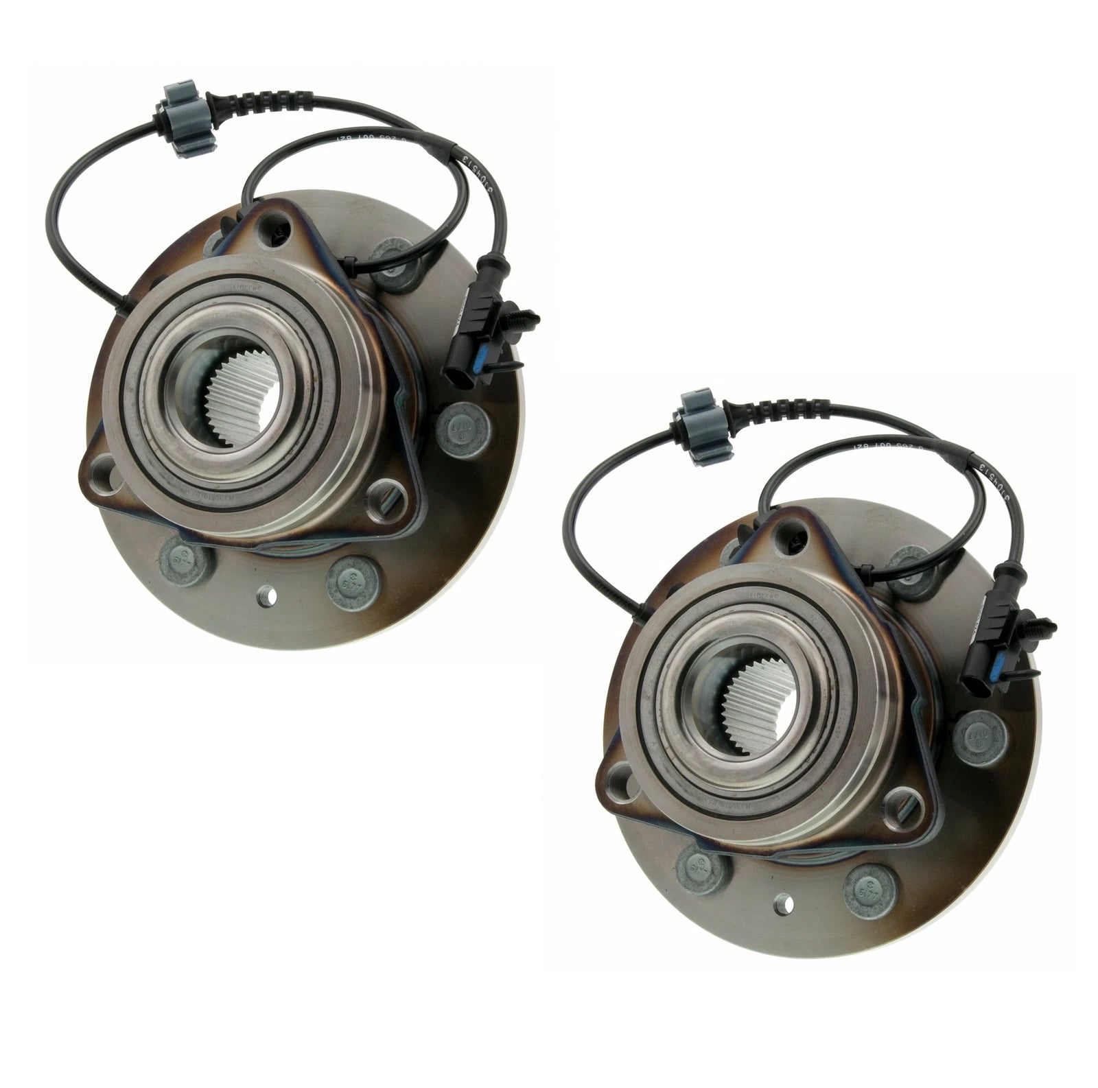 Set of 2 Front Moog Wheel Bearing & Hub Kit for Chevy Tahoe GMC Yukon (4WD)