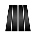4pc Carbon Fiber Pillar Post Covers for 2019-2023 Dodge Ram 1500 Crew Cab