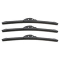 3pc Wiper Blade Kit for Valeo DuraBeam (Front LH 22", RH 20", Rear 17")