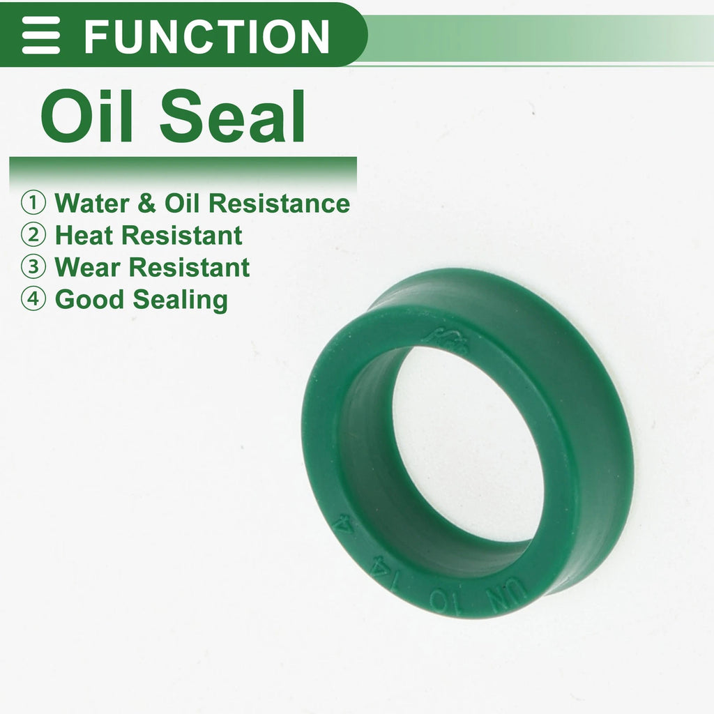 Set of 5 Oil Seal Ring 10x14x4mm for Rotary Shaft (High Pressure)