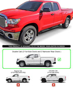Off-Road Side Armor for Toyota Tundra Double Cab (2007-2021)