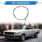Hood Release Cable No.191823531 for Volkswagen Cabriolet (1985–1993)