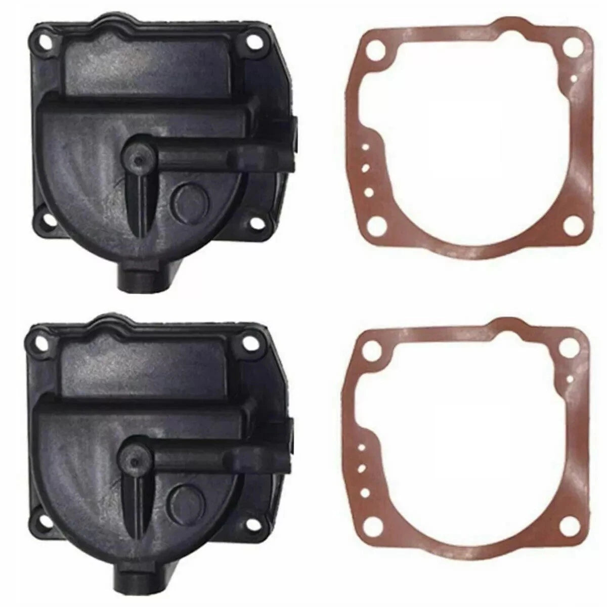 Set of 2 Carburetor Float Bowl Chamber for Johnson Evinrude 433000 0433000