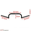 7/8" Handlebars for Harley Sportster Clubman Chopper Cafe Racer Black