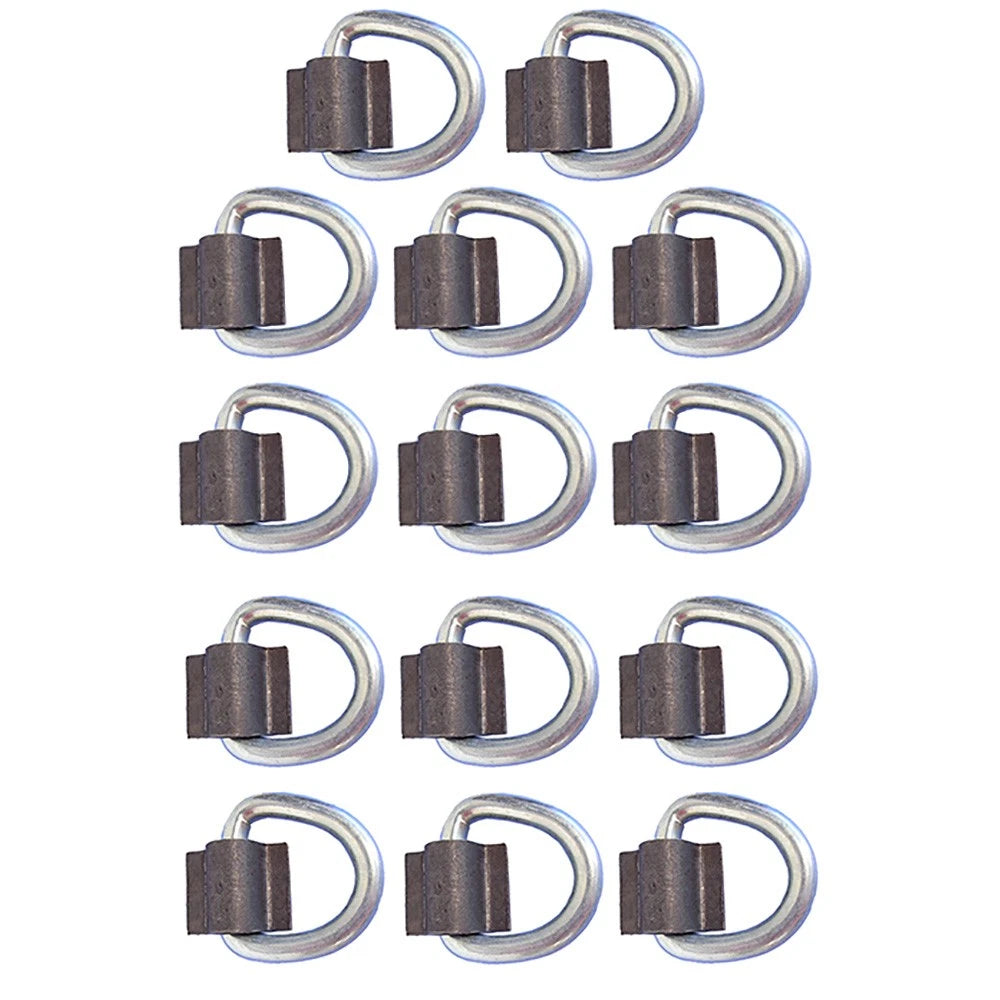 Set of 14 Weld On D-Rings for Universal Products (Replaces 10WR15)
