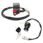 Start Stop Switch & Ignition Key Switch for Yamaha Raptor/Grizzly/Badger (80–50)