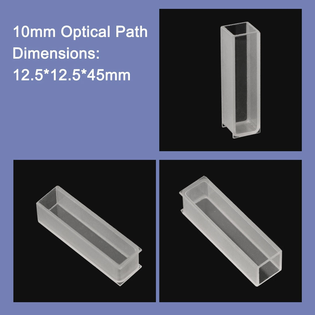 1 Pcs Glass Cuvette for 751/722 Spectrophotometer (300℃/556℉)