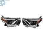 Set of 2 LED Headlights for Toyota RAV4 (2016–2018)