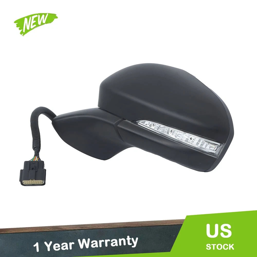 Driver Side Mirror for Ford Fusion (2018) Memory, LH
