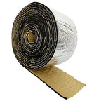 Thermal Insulation Aluminum Foil Pad for Roofs and Trucks (10m x 25cm)