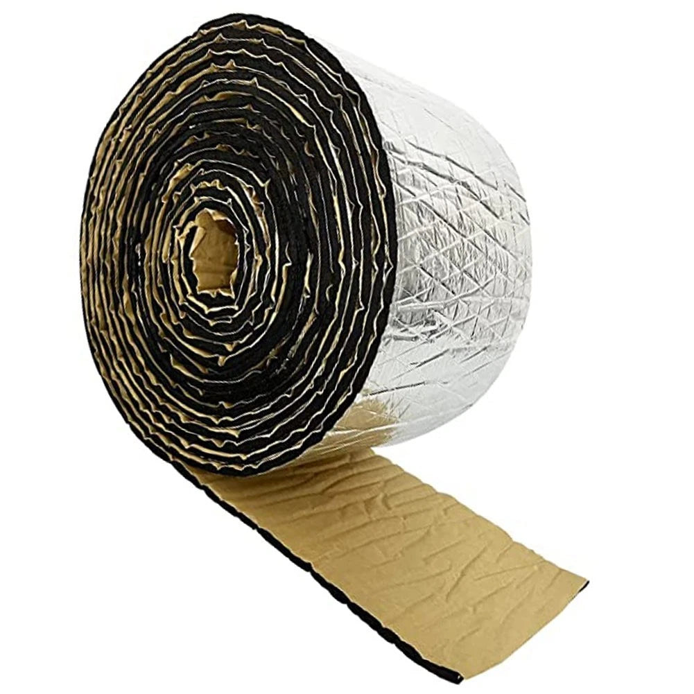 Thermal Insulation Aluminum Foil Pad for Roofs and Trucks (10m x 25cm)