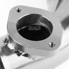 Type RS/RZ/S Turbo Charger 2.5" Blow Off Valve Dual Flange Pipe Silver