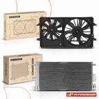A/C Condenser and Cooling Fan Assembly for Chevrolet Malibu (2007–2010)