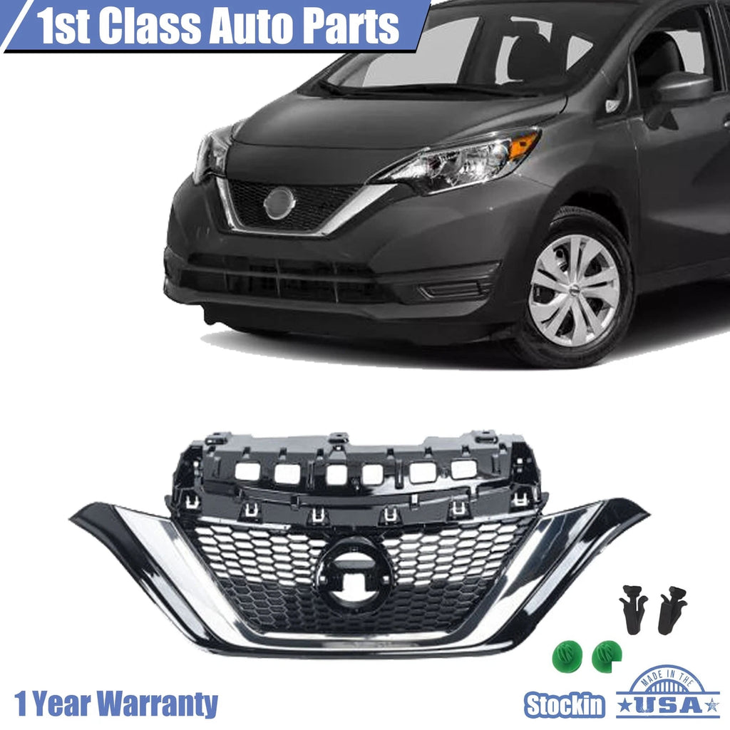 Front Upper Grille for Nissan Versa Note (2017–2019)