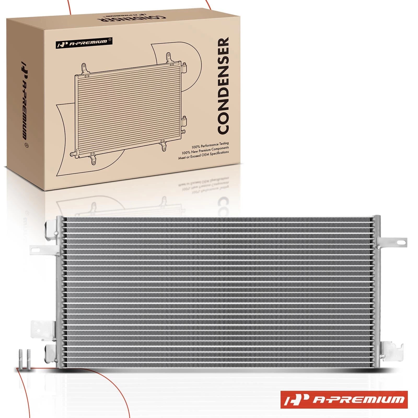 A/C Condenser with Bracket for Dodge Caliber (2007–2010)