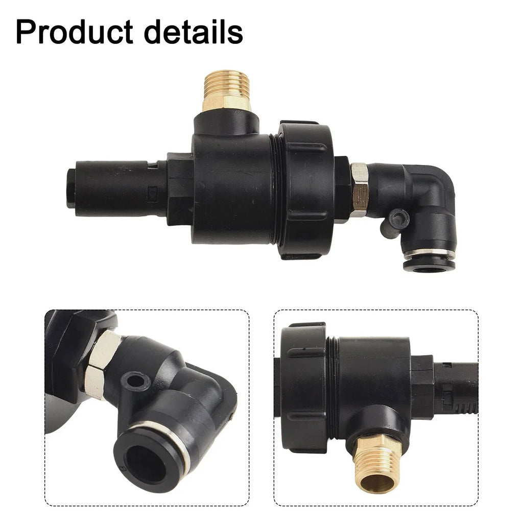 Tire Changer Cylinder Accessory Quick Exhaust Elbow Valve Tyre Repair
