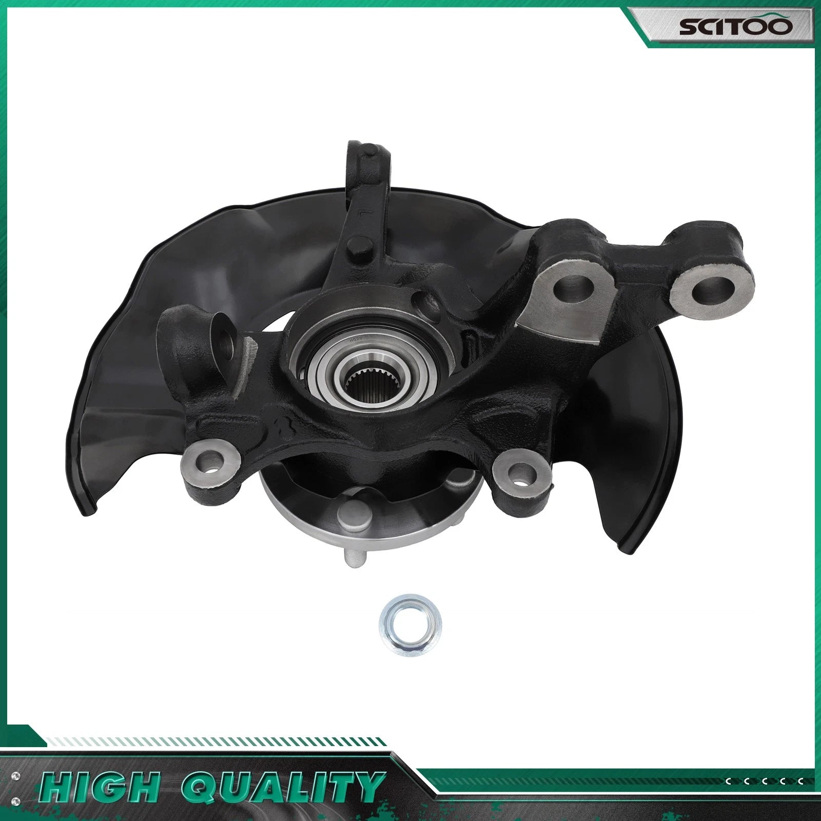 Front Left Wheel Hub Bearing Knuckle Assembly for Toyota Corolla Matrix (2009–2013)