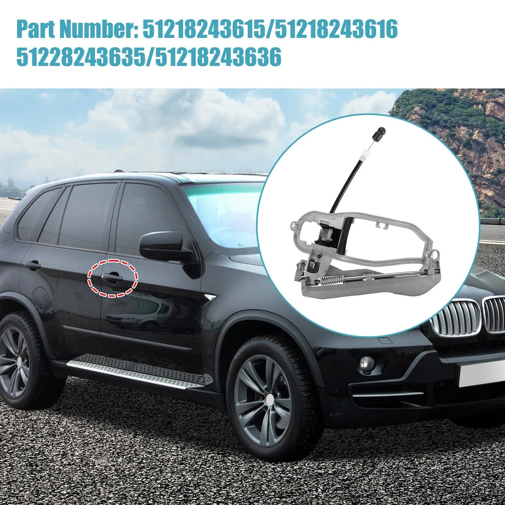 Outside Door Handle Carrier Front Rear Left Right for BMW E53 X5 (2000 - 2006)
