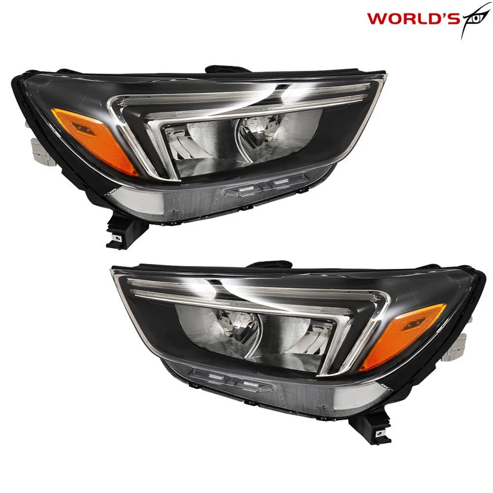 Headlight Assembly for Buick Encore (2017–2022) Halogen with LED DRL