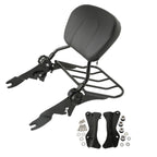 4 Point Docking Kit Luggage Rack Sissy Bar Backrest for Harley Touring (2014–2025)
