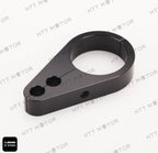 1.25" Black Brake Clutch Alloy Cable Clamp for Harley Davidson