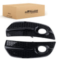 2X Front Bumper Fog Lamp Grille Cover for Audi Q5 (2009–2012)